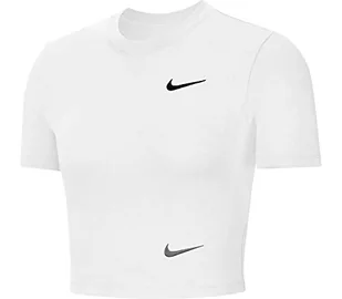 Nike Logo damska koszula Cropped L - Koszule damskie - miniaturka - grafika 1