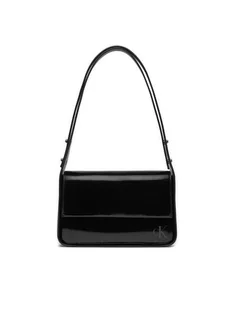 Calvin Klein Torebka Block Ew Flap Shoulderbag25 S K60K611833 Czarny - Torebki damskie - miniaturka - grafika 1