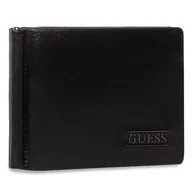 Etui na dokumenty i karty - GUESS Etui na karty kredytowe New Boston SLG SM4016 LEA23 BLA - miniaturka - grafika 1