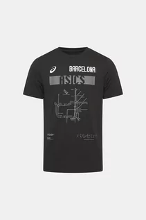 Koszulki męskie - ASICS T-shirt - Czarny - Mężczyzna - L (L) - grafika 1