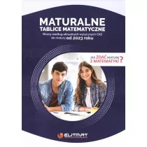 Elitmat Maturalne tablice matematyczne 2023 - praca zbiorowa - Podręczniki dla liceum - miniaturka - grafika 1