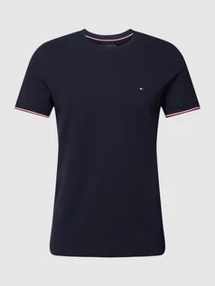 Koszulki męskie - T-shirt z okrągłym dekoltem model ‘TIPPING’ - grafika 1
