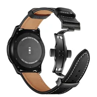 Akcesoria do smartwatchy - Opaska Bestphone, Pasek, Bransoleta, Leather Butterfly SAMSUNG Watch 46Mm 3 45Mm Gear S3 Huawei Watch Gt Gt2 2E Pro Gt3 Amazfit Gtr 2 2E Garmin Venu.. - miniaturka - grafika 1