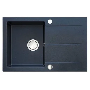 Berg Hobart zlewozmywak granitowy 59x50 cm onyx BRQ1411A - Zlewozmywaki - miniaturka - grafika 1