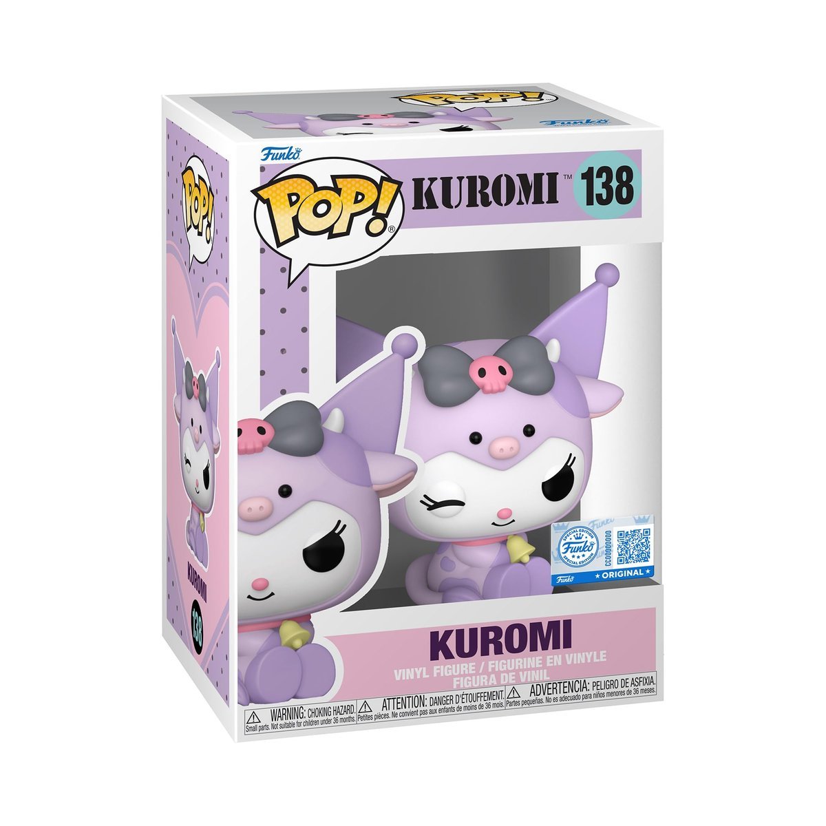Funko Pop! Sanrio: Hello Kitty - Cosplay Kuromi Cow - Figurka kolekcjonerska winylowa - pomysł na prezent - oficjalny towar - Zabawki dla dzieci i d..