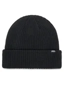 Czapki damskie - Vans Czapka Core Basic Cuff Beanie VN000QB4BLK1 Czarny - miniaturka - grafika 1