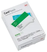 Inne - GBC 65 X 95 MM 2 X 125 Mic karta sygnalizują gotowość laminatora do kieszenie  błyszczący 3740301 - miniaturka - grafika 1