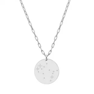 Naszyjnik damski znaki zodiaku konstelacje ze stali szlachetnej Bliźnięta - Manoki - Naszyjniki - miniaturka - grafika 1