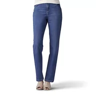 Spodnie damskie - Lee Damskie spodnie jeansowe natychmiastowo slims klasyczny luźny krój monroe proste nogawki, Seattle, 44 - miniaturka - grafika 1