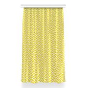 Zasłony - Klasyczna zasłona kolory dekor 150x260 Żółty pasek, Fabricsy - miniaturka - grafika 1