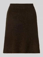 Spódnice - Spódnica mini z mieszanki wełny z dodatkiem wełny z alpaki model ‘LULU’ - miniaturka - grafika 1