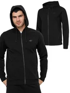 Bluzy męskie - 4F MĘSKA BLUZA Z KAPTUREM H4L22 BLM014 20S R-L - miniaturka - grafika 1