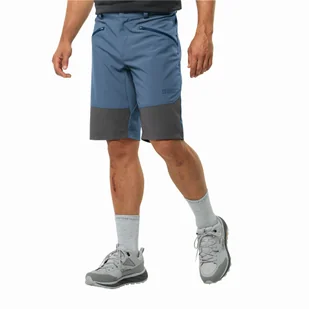 Krótkie spodenki męskie Jack Wolfskin HIKING ALPINE SHORT M elemental blue - 50 - Spodenki męskie - miniaturka - grafika 1