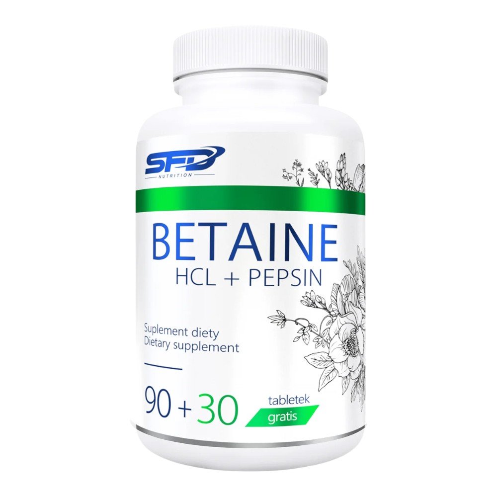 SFD Betaine HCL Pepsin tabletki 120 szt.