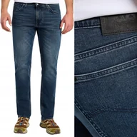 Spodnie męskie - Lee DAREN Holland Blue DżINS proste ciemne męskie spodnie jeansowe W34 L32 - miniaturka - grafika 1