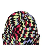 Czapki damskie - SPYDER Czapka beanie "Check Floral" ze wzorem - miniaturka - grafika 1