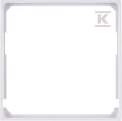 Gniazdka elektryczne - Hager Polo LUMINA2 Pierścień adaptacyjny do płytek czołowych biały WL5310 WL5310 - miniaturka - grafika 1