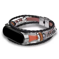 Akcesoria do smartwatchy - PASEK OPASKA "ORIENTAL" do XIAOMI MI BAND 5 / 6 (wzór 6) - miniaturka - grafika 1