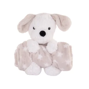 Polarowy koc z maskotk��, 75 x 100 cm - Koce i narzuty dla dzieci - miniaturka - grafika 1