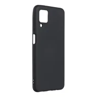 Etui i futerały do telefonów - Forcell Futerał SILICONE LITE do SAMSUNG Galaxy A12 czarny - miniaturka - grafika 1