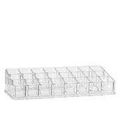 Kosmetyczki, organizery i kuferki - Organizer na szminki MAKE-UP 24 przegródki 23x10 cm 155911 - miniaturka - grafika 1