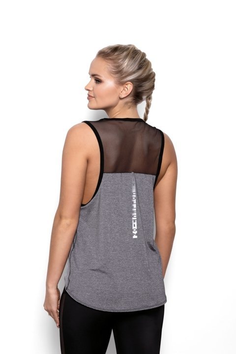 Koszulka Fit Abel Szara Szary, XS