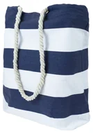 Torebki damskie - TORBA PLAŻOWA MIEJSKA SHOPPER NA PLAŻĘ PIKNIK POJEMNA DUŻA EKOLOGICZNA - miniaturka - grafika 1