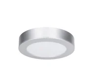 Lampy sufitowe - Solight WD240-S - Panel LED 2 w 1, 12 W, 230 V, 3000/4000/6000 K, śr. 17 cm, IP54, srebrny - miniaturka - grafika 1