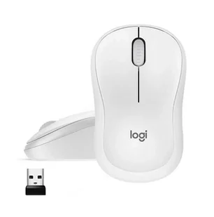 Mysz Bezprzewodowa Logitech M220 Silent White - Myszki - miniaturka - grafika 1