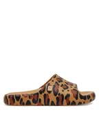 Buty dla dziewczynek - Melissa Klapki Mini Melissa Free Print Slide Inf 35936 Brązowy - miniaturka - grafika 1