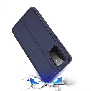 Dux Ducis Skin X kabura etui pokrowiec z klapką Samsung Galaxy A72 4G niebieski - Etui i futerały do telefonów - miniaturka - grafika 4