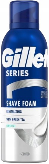 Gillette pianka do golenia dla mężczyzn Zielona Herbata 200 ml