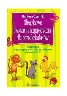 Harmonia Obrazkowe ćwiczenia logopedyczne dla przedszkolaków - Barbara Czarnik - Pomoce naukowe - miniaturka - grafika 2