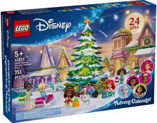 LEGO DISNEY - DISNEY KALENDARZ ADWENTOWY NA 2024 ROK ZESTAW KLOCKÓW - 43253 - Klocki - miniaturka - grafika 1