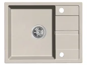 Zlewozmywaki - Zlewozmywak granitowy Kuchinox Hack 56x44x17 S52A413Y - miniaturka - grafika 1