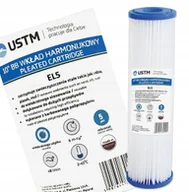 Wkłady filtrujące - Filtr do Wody Wkład Harmonijkowy 10' 5 mikron USTM - miniaturka - grafika 1