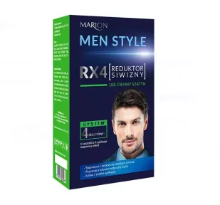 Marion Men 4 Stopniowy Reduktor Siwizny 108 Ciemny Szatyn - Farby do włosów i szampony koloryzujące - miniaturka - grafika 2