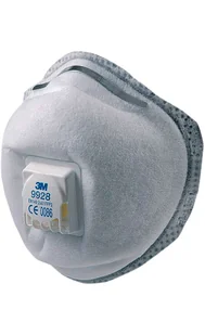 9928 WELDING PARTICULATE RESPIRATOR, FFP2, VALVED 80/CASE - Akcesoria BHP - miniaturka - grafika 1