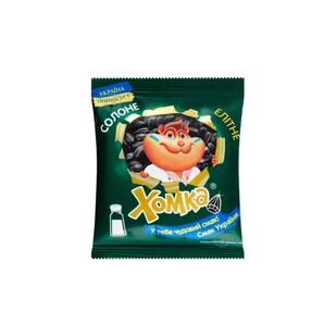 Nasiona słonecznika smażone słone "Homka" 110g - Ziarna i nasiona roślin strączkowych - miniaturka - grafika 1