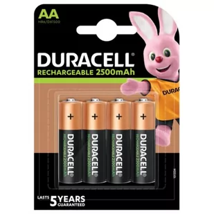 Duracell Bateria Akumulatorki AA 2400/2500mAhB4 - Akumulatory do aparatów dedykowane - miniaturka - grafika 1