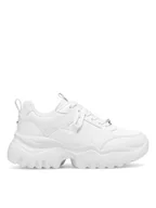 Buty dla dziewczynek - DeeZee Sneakersy 3371301A Biały - miniaturka - grafika 1