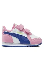 Buty dla dziewczynek - Puma Sneakersy Cabana Racer SL 20 V Inf 383731 16 Różowy - miniaturka - grafika 1