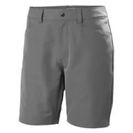 Spodenki męskie - Męskie Spodenki HELLY HANSEN HP QD CLUB SHORTS 10" 2.0 34271_971 – Szary - miniaturka - grafika 1
