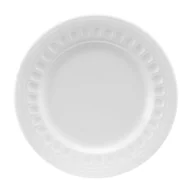 Talerze - Talerzyk deserowy śniadaniowy porcelanowy 20 cm MESYNA WHITE - miniaturka - grafika 1