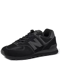 Sneakersy damskie - New Balance męskie nb 574 sneakersy, Czarny Triple Black Ete, 37 eu - grafika 1