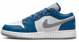 Buty Nike Air Jordan 1 Low GS "True Blue" (553560-412) 38.5EU - Moda i Uroda OUTLET - miniaturka - grafika 1