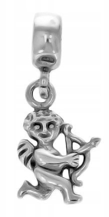 Charms kupidyn Amorek Anioł srebro 925