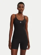 Kombinezony - adidas Kombinezon Essentials JC6212 Czarny Slim Fit - miniaturka - grafika 1