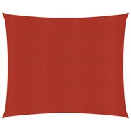 Parasole ogrodowe - vidaXL Żagiel przeciwsłoneczny, 160 g/m, czerwony, 2,5x3 m, HDPE vidaXL - miniaturka - grafika 1