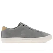 Buty sportowe męskie - Buty Tommy Hilfiger Hi Vulc Street Low Suede FM0FM04590-PRT - szare - miniaturka - grafika 1